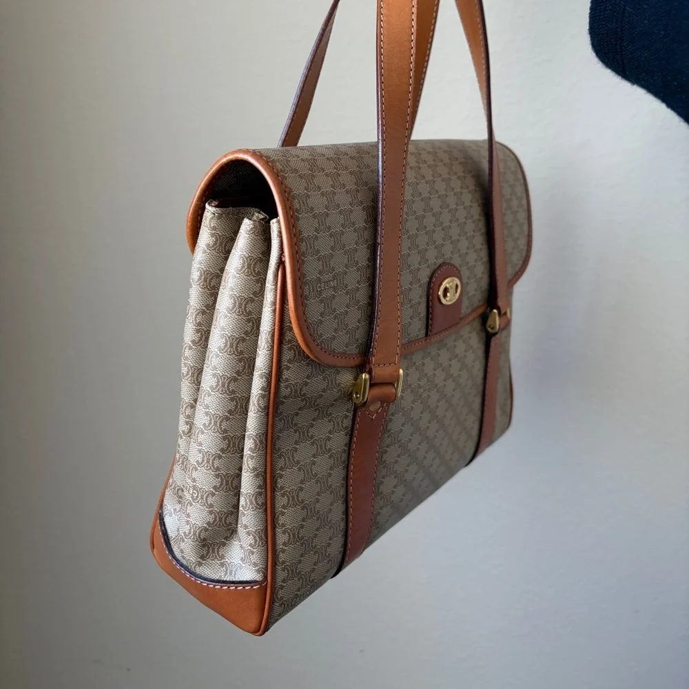 CELINE macadam handbag, vintage - Picture 4 of 17